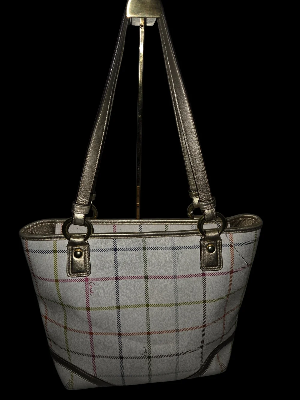 Coach Tattersall Tote